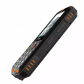 EVOLVEO StrongPhone X5, wasserdichtes, robustes Dual-SIM-Handy, schwarz-orange EVOLVEO StrongPhone X5, wasserdichtes, robustes Dual-SIM-Handy, schwarz-orange
