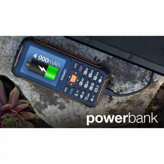 EVOLVEO StrongPhone Z6, wasserdichtes, robustes Dual-SIM-Handy, schwarz-orange - Gebraucht EVOLVEO StrongPhone Z6, wasserdichtes, robustes Dual-SIM-Handy, schwarz-orange - Gebraucht