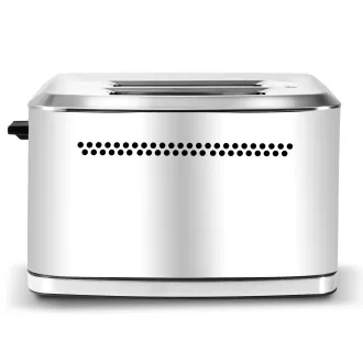 Salente ToastMax Toaster mit Digitalanzeige, Edelstahl