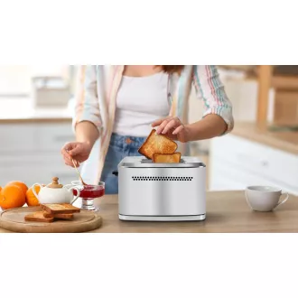Salente ToastMax Toaster mit Digitalanzeige, Edelstahl