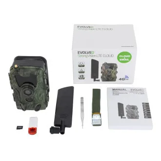 EVOLVEO StrongVision LTE CLOUD, Fotofalle & Überwachungskamera, Cloud/E-Mail, 32GB