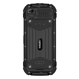 EVOLVEO StrongPhone Q1, IP68 widerstandsfähiges Dual SIM Telefon, 2.4" LCD, 1800mAh, schwarz EVOLVEO StrongPhone Q1, IP68 widerstandsfähiges Dual SIM Telefon, 2.4" LCD, 1800mAh, schwarz