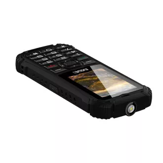EVOLVEO StrongPhone Q1, IP68 widerstandsfähiges Dual SIM Telefon, 2.4" LCD, 1800mAh, schwarz EVOLVEO StrongPhone Q1, IP68 widerstandsfähiges Dual SIM Telefon, 2.4" LCD, 1800mAh, schwarz