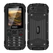EVOLVEO StrongPhone Q1, IP68 widerstandsfähiges Dual SIM Telefon, 2.4" LCD, 1800mAh, schwarz