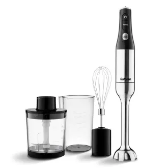 Salente Mixxo Multifunktions-Stabmixer 3in1, 1200 W, Edelstahl, schwarz