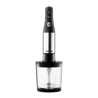Salente Mixxo Multifunktions-Stabmixer 3in1, 1200 W, Edelstahl, schwarz