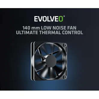 EVOLVEO G750,750W,ATX3.1,14cm,aPFC,80 GOLD,3YRW