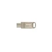 Patriot TAB T560/256GB/USB 3.2/USB-A   USB-C/Silber