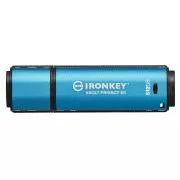 Kingston Ironkey Vault Privacy 50/512GB/USB 3.2/USB-A/Blau