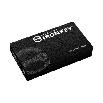 Kingston Ironkey D500S/32GB/USB 3.2/USB-A/Schwarz Kingston Ironkey D500S/32GB/USB 3.2/USB-A/Schwarz