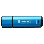 Kingston Ironkey Vault Privacy 50C/128GB/USB 3.2/USB-C/Blau