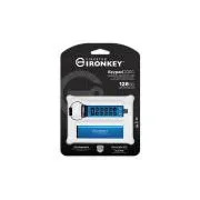 Kingston Ironkey Keypad 200C/128GB/USB 3.0/USB-C/Blau