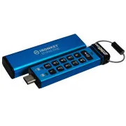 Kingston Ironkey Keypad 200C/256GB/USB 3.0/USB-C/Blau
