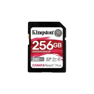 Kingston Canvas React Plus/SDXC/256 GB/UHS-II U3 / Klasse 10 Kingston Canvas React Plus/SDXC/256 GB/UHS-II U3 / Klasse 10