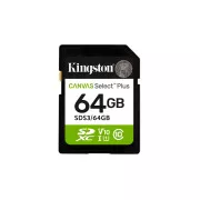 Kingston Canvas Select Plus/SDXC/64GB/UHS-I U1/Klasse 10