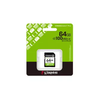 Kingston Canvas Select Plus/SDXC/64GB/UHS-I U1/Klasse 10 Kingston Canvas Select Plus/SDXC/64GB/UHS-I U1/Klasse 10