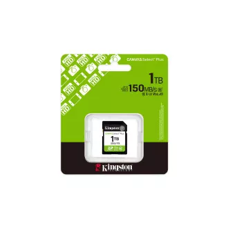 Kingston Canvas Select Plus/SDXC/1TB/UHS-I U3/Klasse 10