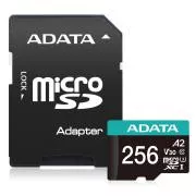 ADATA V30S/Micro SDXC/256GB/UHS-I U3/Klasse 10/  Adapter