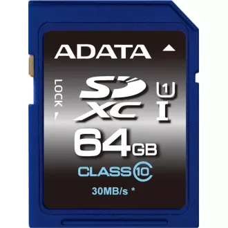 ADATA/SDXC/64GB/UHS-I U1/Klasse 10