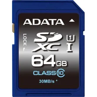ADATA/SDXC/64GB/UHS-I U1/Klasse 10 ADATA/SDXC/64GB/UHS-I U1/Klasse 10