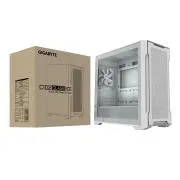 GIGABYTE C102 GLASS ICE/Midi Tower/Transparent/Weiß