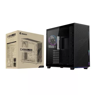 GIGABYTE AORUS C400 GLASS/Midi Tower/Transparent/Schwarz GIGABYTE AORUS C400 GLASS/Midi Tower/Transparent/Schwarz