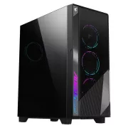 GIGABYTE AORUS C500/Midi Tower/Transparent/Schwarz