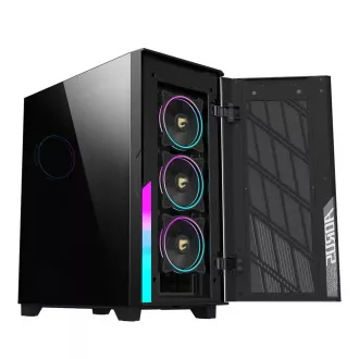 GIGABYTE AORUS C500/Midi Tower/Transparent/Schwarz GIGABYTE AORUS C500/Midi Tower/Transparent/Schwarz