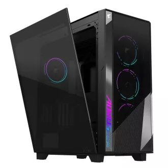 GIGABYTE AORUS C500/Midi Tower/Transparent/Schwarz GIGABYTE AORUS C500/Midi Tower/Transparent/Schwarz