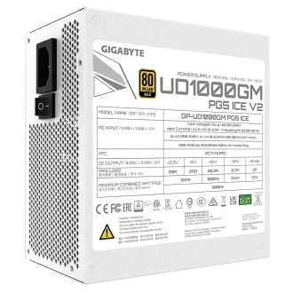 GIGABYTE Netzteil 1000W 80PLUS Gold Modular PG5 ICE GIGABYTE Netzteil 1000W 80PLUS Gold Modular PG5 ICE