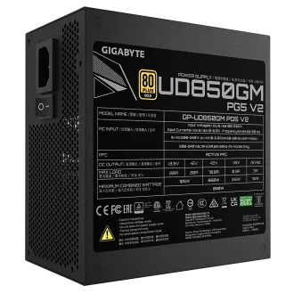 GIGABYTE Netzteil 850W 80PLUS Gold Modular PG5 V2 GIGABYTE Netzteil 850W 80PLUS Gold Modular PG5 V2