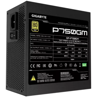 GIGABYTE P750GM/750W/ATX/80PLUS Gold/Modular/Einzelhandel GIGABYTE P750GM/750W/ATX/80PLUS Gold/Modular/Einzelhandel