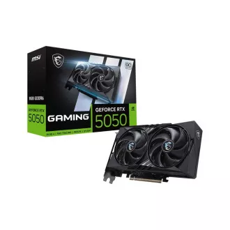 MSI GeForce RTX 5050/Gaming/OC/8GB/GDDR6 MSI GeForce RTX 5050/Gaming/OC/8GB/GDDR6