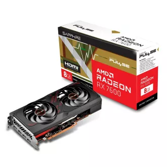 Sapphire PULSE RX 7600/8GB/GDDR6 Sapphire PULSE RX 7600/8GB/GDDR6