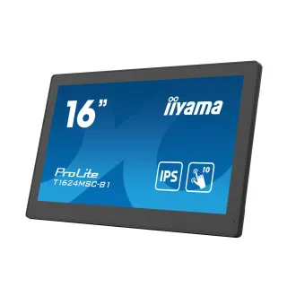 16" iiyama T1624MSC-B1: FHD,HDMI,Media Player