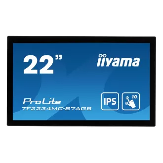 22" iiyama TF2234MC-B7AGB: IPS, FullHD, kapazitiv, 10P, 350cd/m2, VGA, HDMI, DP, IP65, Schwarz 22" iiyama TF2234MC-B7AGB: IPS, FullHD, kapazitiv, 10P, 350cd/m2, VGA, HDMI, DP, IP65, Schwarz