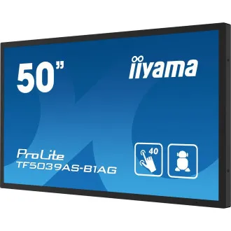 50" iiyama TF5039AS-B1AG:VA, 4K, Android 50" iiyama TF5039AS-B1AG:VA, 4K, Android