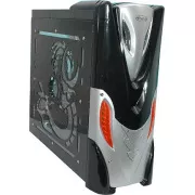 Acutake ACU-ALIEN/Midi Tower/Transpar./Schwarz