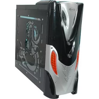 Acutake ACU-ALIEN/Midi Tower/Transpar./Schwarz