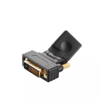 AKASA - abgewinkelter DVI-D auf HDMI Adapter AKASA - abgewinkelter DVI-D auf HDMI Adapter