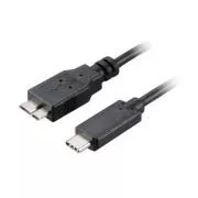 AKASA - USB 3.1 Typ C auf Micro B Adapter - 100 cm