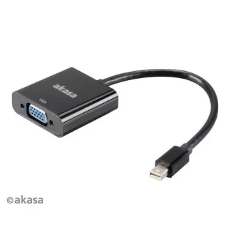 AKASA - miniDP auf VGA Adapter - 20 cm AKASA - miniDP auf VGA Adapter - 20 cm