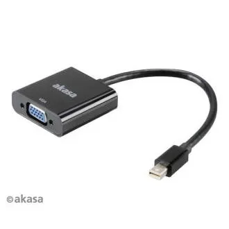 AKASA - miniDP auf VGA Adapter - 20 cm AKASA - miniDP auf VGA Adapter - 20 cm