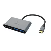 AKASA - USB Typ-C 4-in-1 Hub
