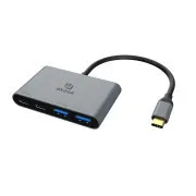 AKASA - USB Typ-C 4-in-1 Hub