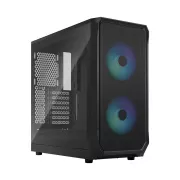 Fractal Design Focus 2 RGB Schwarz TG Clear Tint/Midi Tower/Transpar./Schwarz