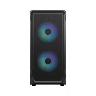 Fractal Design Focus 2 RGB Schwarz TG Clear Tint/Midi Tower/Transpar./Schwarz Fractal Design Focus 2 RGB Schwarz TG Clear Tint/Midi Tower/Transpar./Schwarz