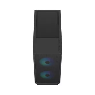 Fractal Design Focus 2 RGB Schwarz TG Clear Tint/Midi Tower/Transpar./Schwarz Fractal Design Focus 2 RGB Schwarz TG Clear Tint/Midi Tower/Transpar./Schwarz