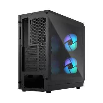 Fractal Design Focus 2 RGB Schwarz TG Clear Tint/Midi Tower/Transpar./Schwarz Fractal Design Focus 2 RGB Schwarz TG Clear Tint/Midi Tower/Transpar./Schwarz
