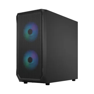 Fractal Design Focus 2 RGB Schwarz TG Clear Tint/Midi Tower/Transpar./Schwarz Fractal Design Focus 2 RGB Schwarz TG Clear Tint/Midi Tower/Transpar./Schwarz